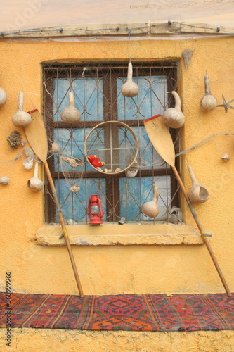 offer of souvenirs from turkey, alanya, souvenirshop photo