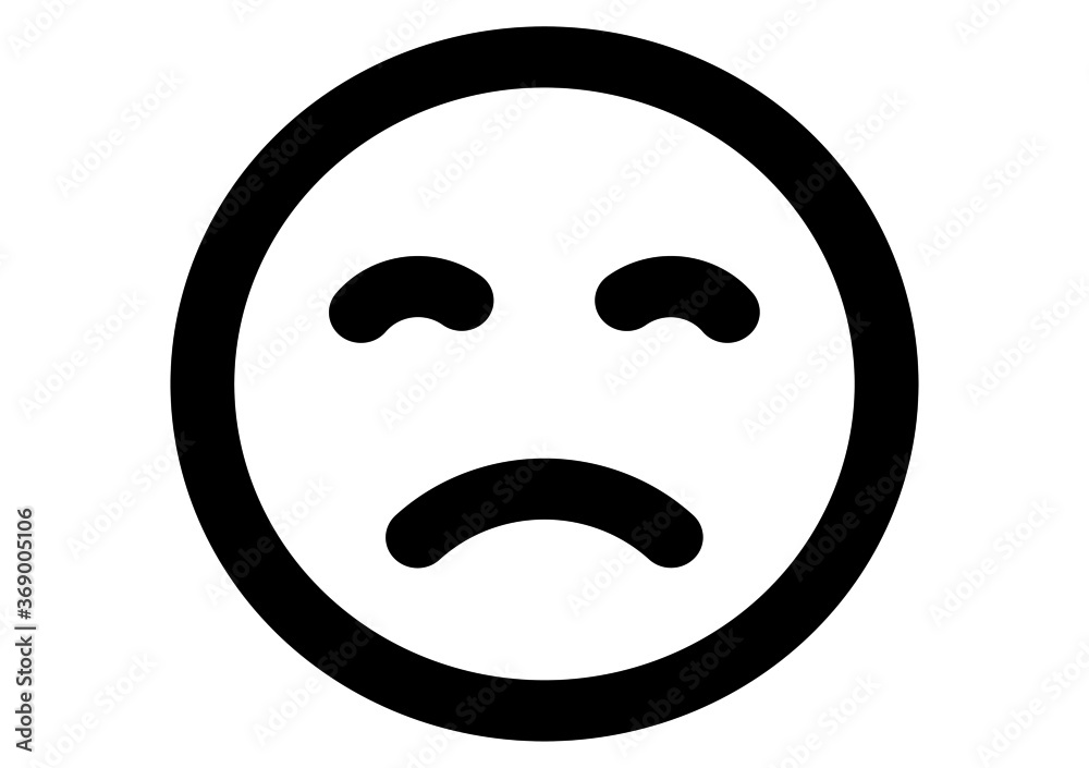 Sentiment icon vector illustration isolated on white background.
Sentiment icon vector illustration isolated on white background.