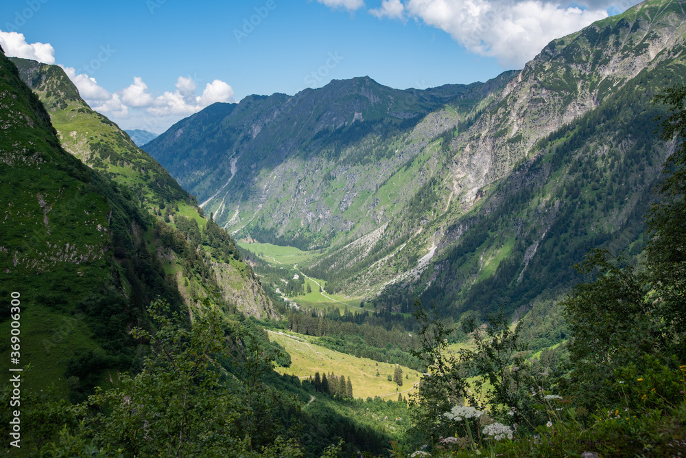 Naklejka premium Alpen Berge Wandern Österreich 2020 Oberstdorf