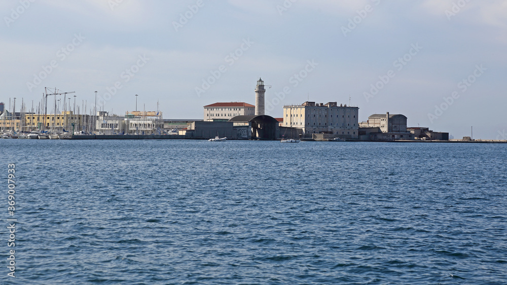 La Lanterna Lighthouse in Trieste Italy