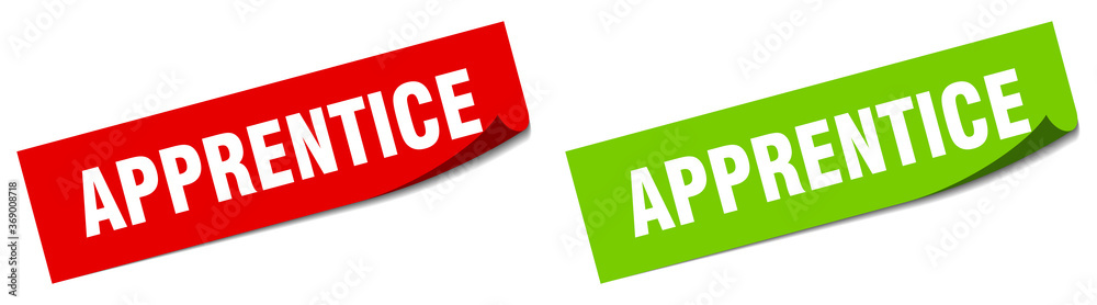 apprentice paper peeler sign set. apprentice sticker apprentice paper peeler sign set. apprentice sticker