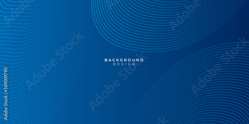 Dark blue background with abstract graphic elements for presentation background design.