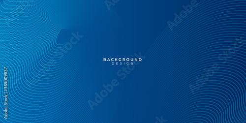 Dark blue background with abstract graphic elements for presentation background design.