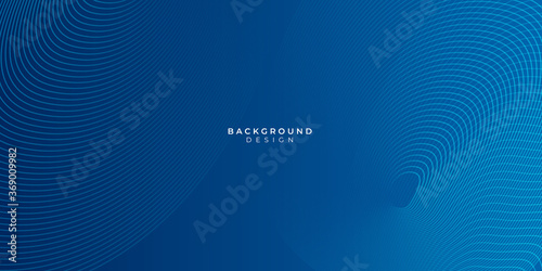 Dark blue background with abstract graphic elements for presentation background design.