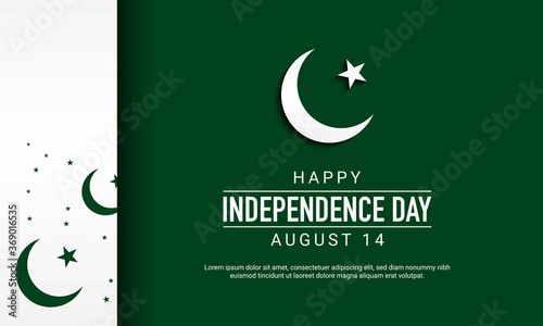 Pakistan Independence Day Background.