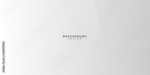 White abstract background with curve wave lines