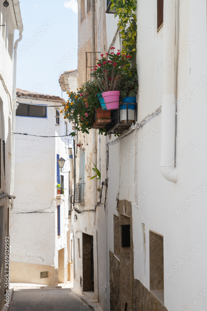 Chelva village, Valencia, Spain in summer