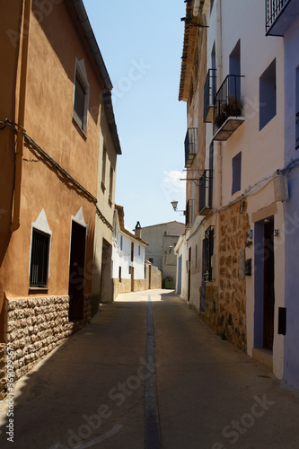 Fototapeta Naklejka Na Ścianę i Meble -  Chelva village, Valencia, Spain in summer