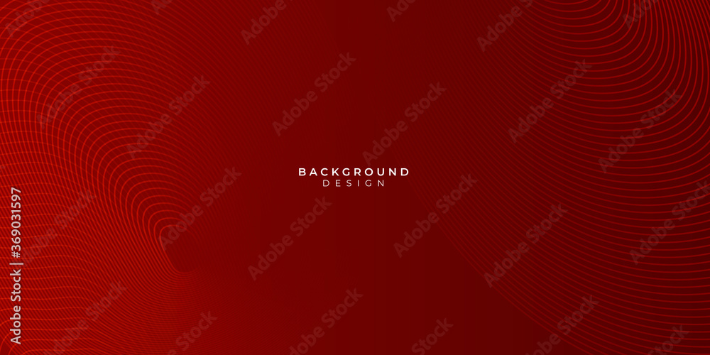 Abstract curve wave lines pattern technology on red gradients background. Abstract curve wave lines pattern technology on red gradients background.