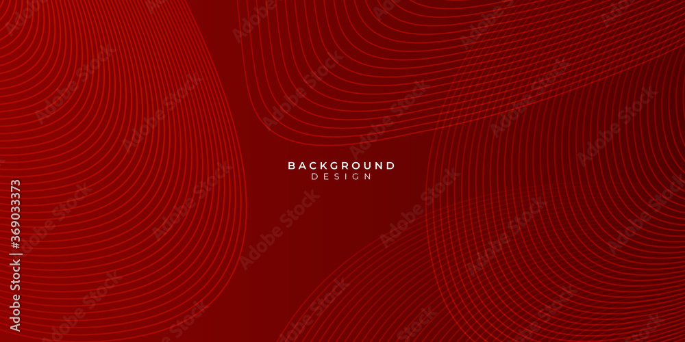 Abstract red vector background with curve wave stripes Abstract red vector background with curve wave stripes