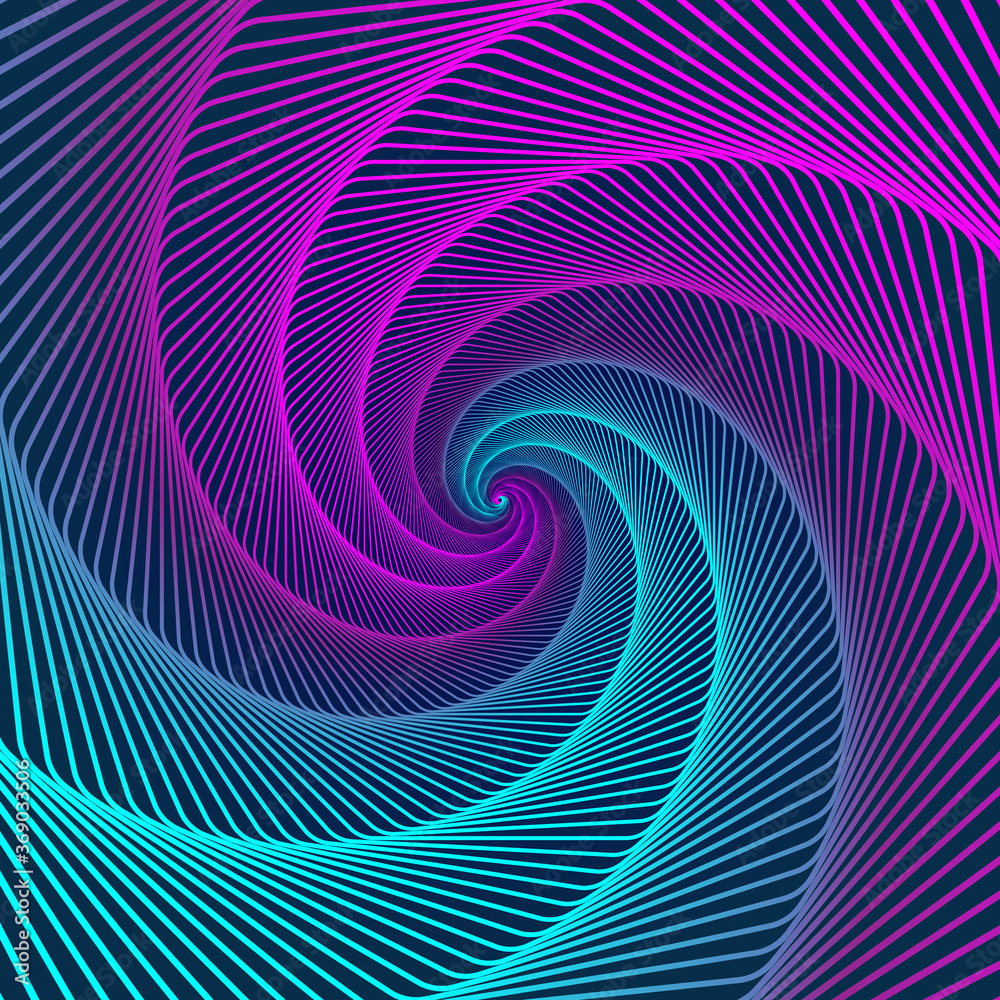 Foto Hypnotic spiral
