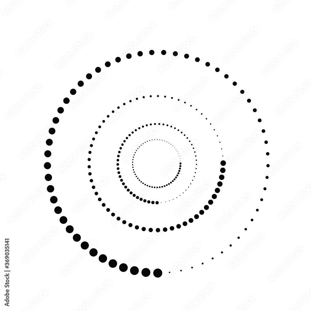 Halftone dots in circle form. round logo . vector dotted frame . design element Halftone dots in circle form. round logo . vector dotted frame . design element