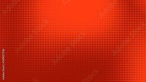 Dots halftone red purple color pattern gradient texture with technology digital background. Dots pop art comics style.