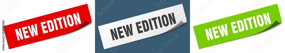 new edition paper peeler sign set. new edition sticker new edition paper peeler sign set. new edition sticker