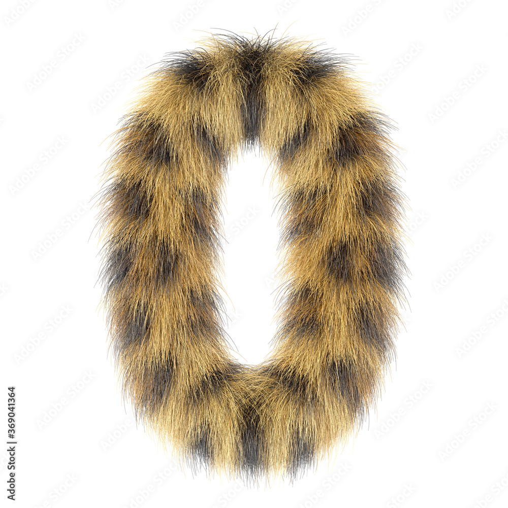 3d Leopard creative decorative fur number 0 3d Leopard creative decorative fur number 0