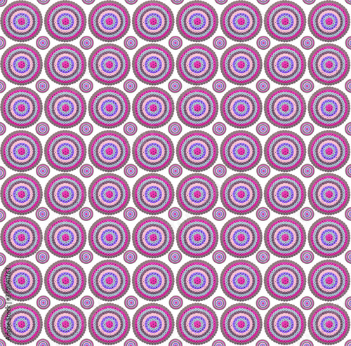 Circle hama beads texture background