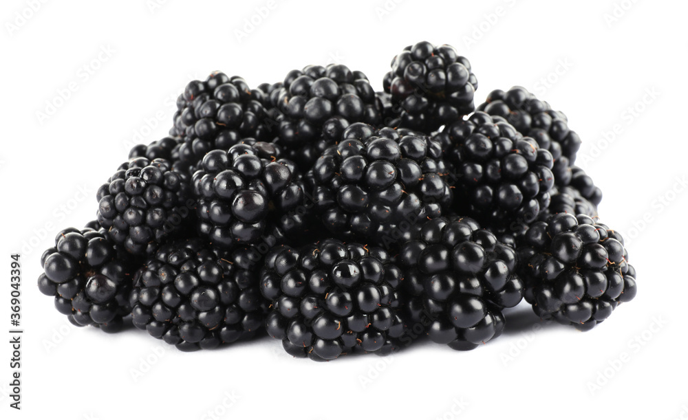 Beautiful tasty ripe blackberries on white background Beautiful tasty ripe blackberries on white background