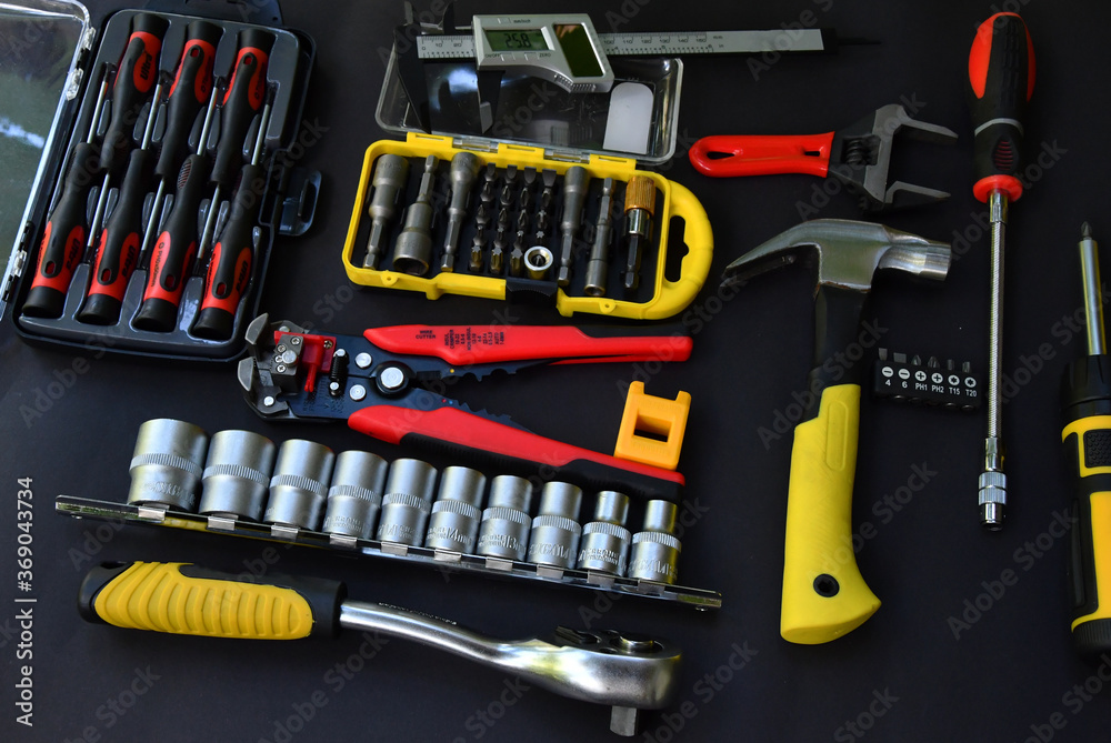Hand tool hammers wrenches screwdrivers pliers
Hand tool hammers wrenches screwdrivers pliers