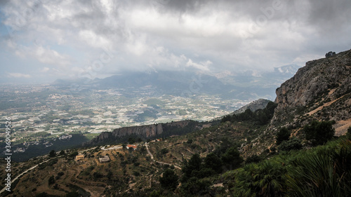 Sierra Bernia Mountains in Spain at Costa Brava region © Jakub