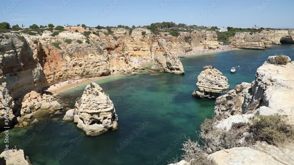 Praia da Marinha, Algarve, Portugal Praia da Marinha, Algarve, Portugal
