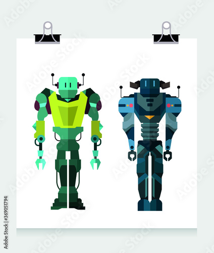 Fictional robots and androids