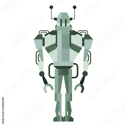 Robot characters icons (with full body)
