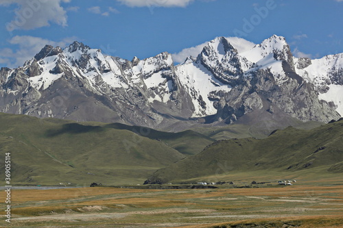 mountain landscape in the tien-Shan