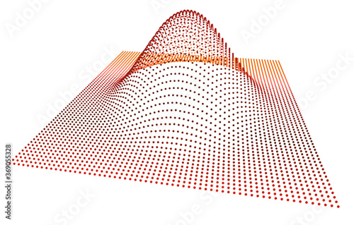 Black hole anomaly distorting space. Particle flux denoting smoothness of function. The synthesis of new energy.