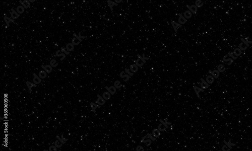 Stars background in space for video editing or photomontage. Digital illustration