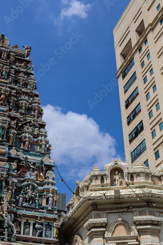 KUALA LUMPUR, MALAYSIA - January  2020: Sri Maha Mariamman Temple
 photo