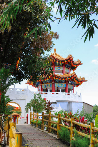 Kuala Lumpur, Malaysia - January 19 2020: Thean Hou Temple
