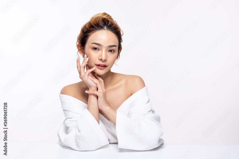 Beauty young woman healthy skin natural make up young beautiful model cosmetic and spa concept Beauty young woman healthy skin natural make up young beautiful model cosmetic and spa concept