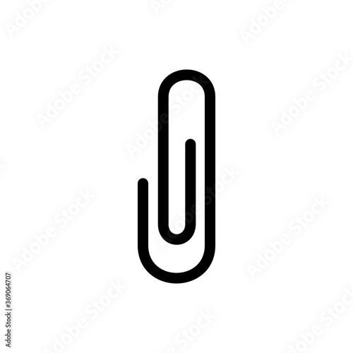 Paper Clip Icon Vector Illustration