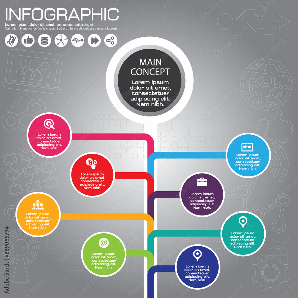 Business tree timeline infographics. Vector illustration. Can be used for workflow layout, banner, diagram, web design template. Business tree timeline infographics. Vector illustration. Can be used for workflow layout, banner, diagram, web design template.