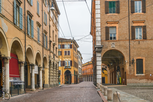 Street in Modena  Italy
