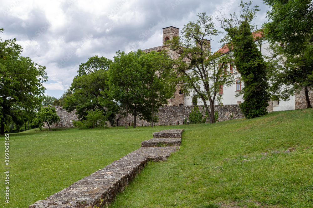 Castle of Sarospatak in Hungary