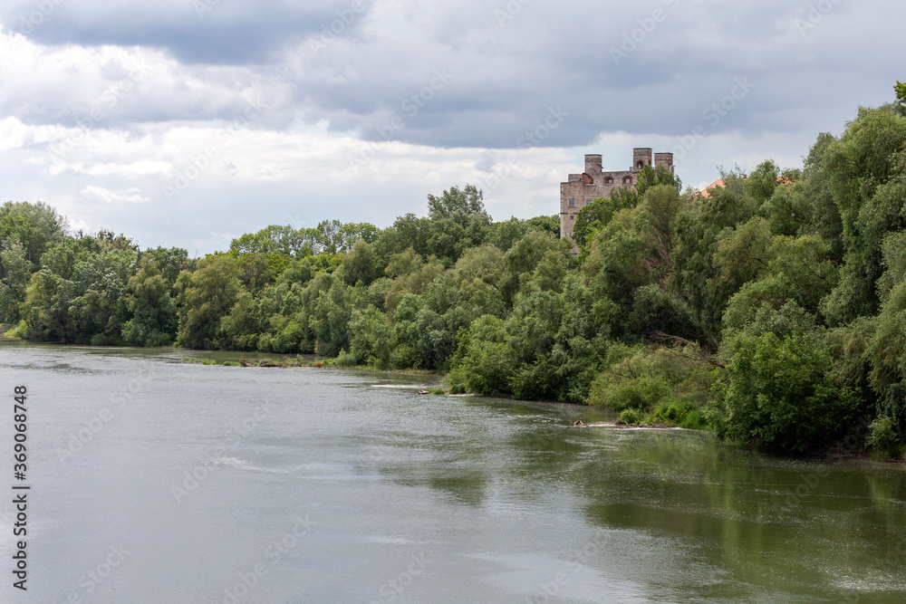 Castle of Sarospatak in Hungary