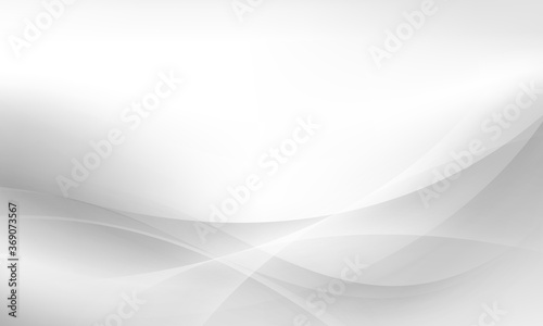 Soft white and gray wave background