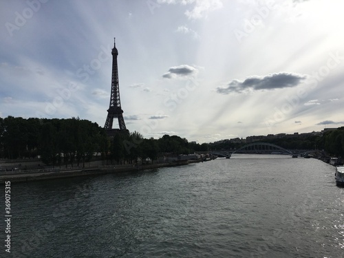 eiffel tower in paris © Abygail
