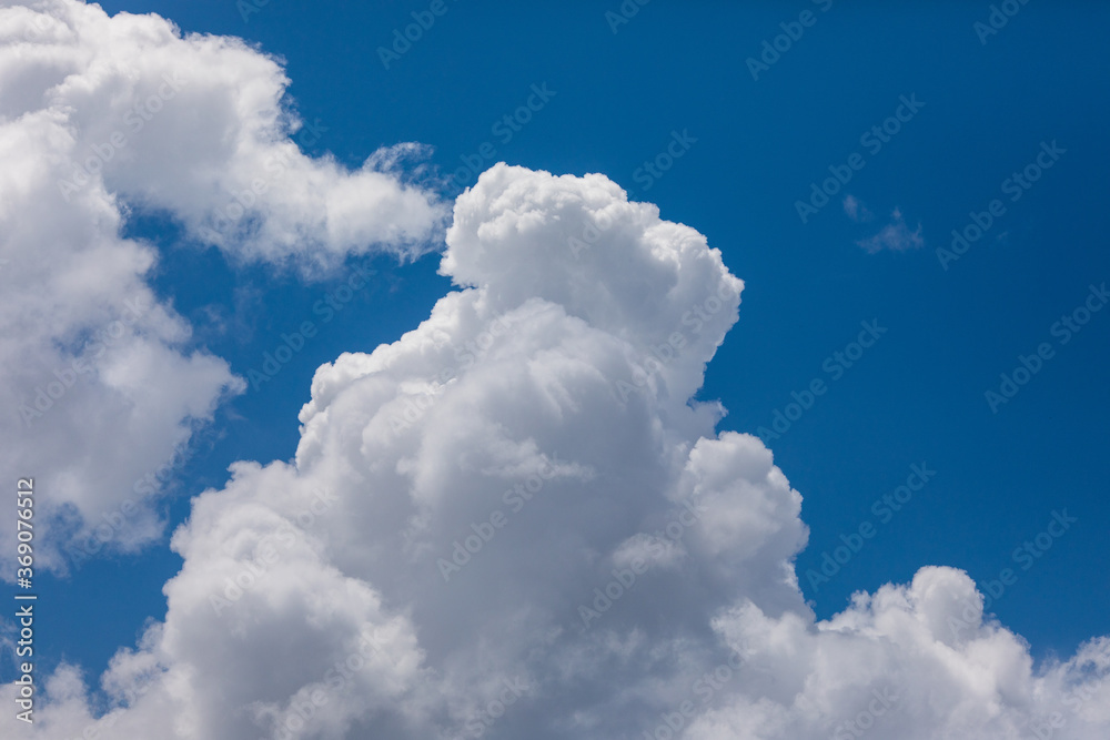 Cloudscape. Blue sky and white cloud. Sunny day. Cumulus cloud. Cloudscape. Blue sky and white cloud. Sunny day. Cumulus cloud.