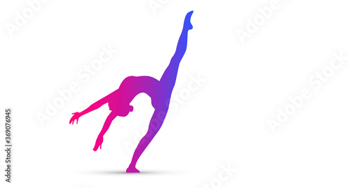 sagoma, silhouette, corpo, danza, ballerina	