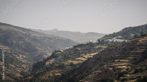 Sierra Nevada is a mountain range in the region of Andalucia in Spain.