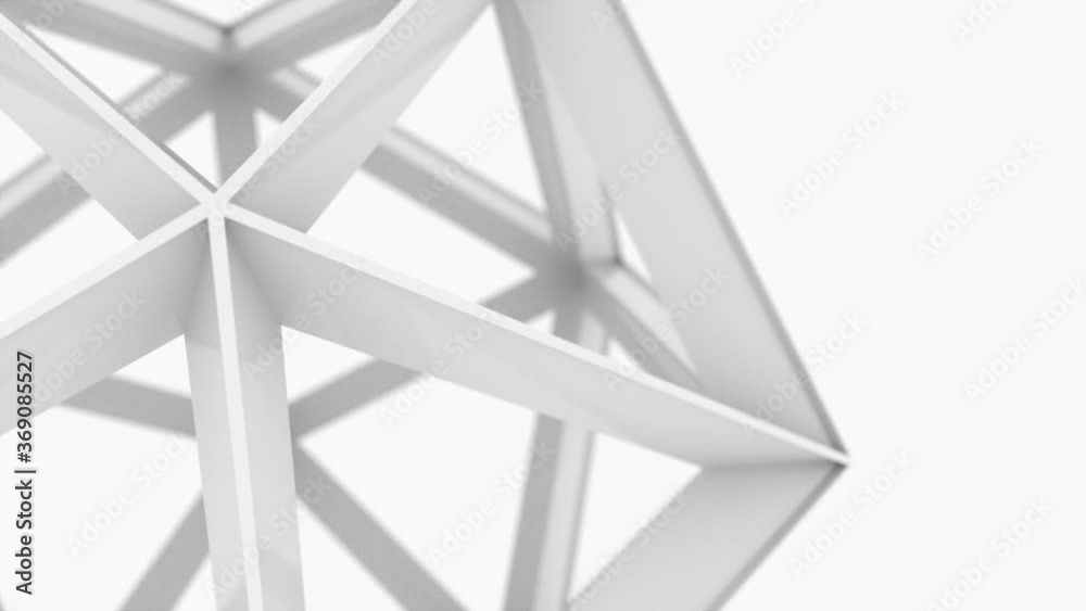 Proportional polyhedron from lattice structure, 3d rendering geometric shape. Computer generated the atom. Technologal background Proportional polyhedron from lattice structure, 3d rendering geometric shape. Computer generated the atom. Technologal background