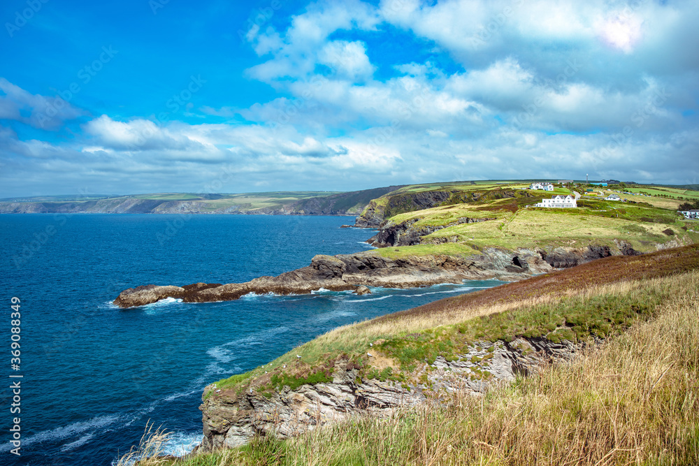 Wunderschöne Küste Cornwall Wunderschöne Küste Cornwall