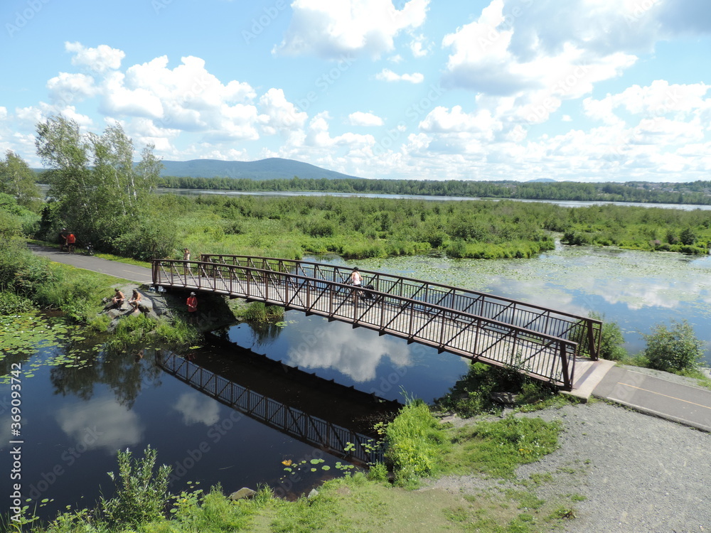 beautée du lac Boivin