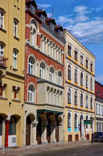 Altstadt Fassadenkontraste Stettin Polen