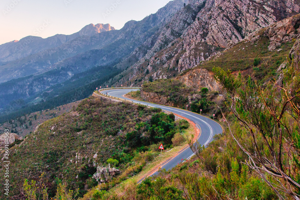 Road in mountains Road in mountains