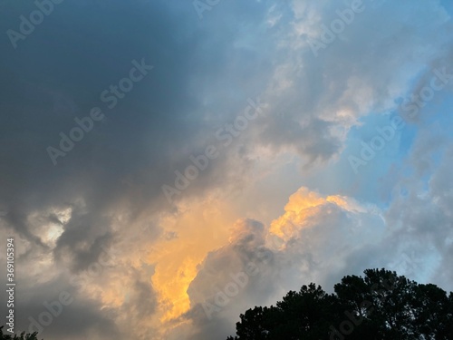 Storm Clouds at Sunset 3