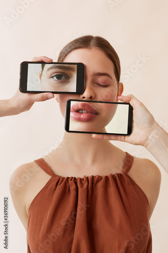 Young Woman With Perfect Face