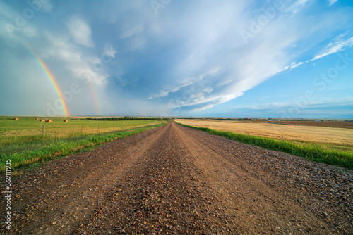double rainbow photo